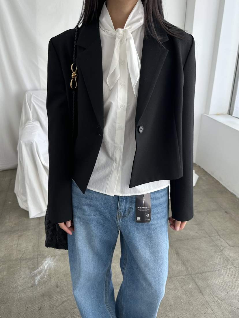 LE VASE韓國代購女裝新品推薦熱賣時尚人氣職業休閑夾克LE VASE夾克