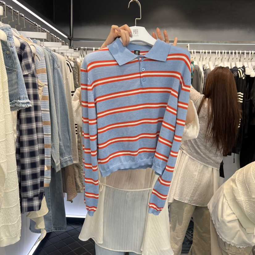 OUS/INCH-L東大門代購女士新款熱賣休閑時尚26春夏針織衫OUS/INCH針織衫