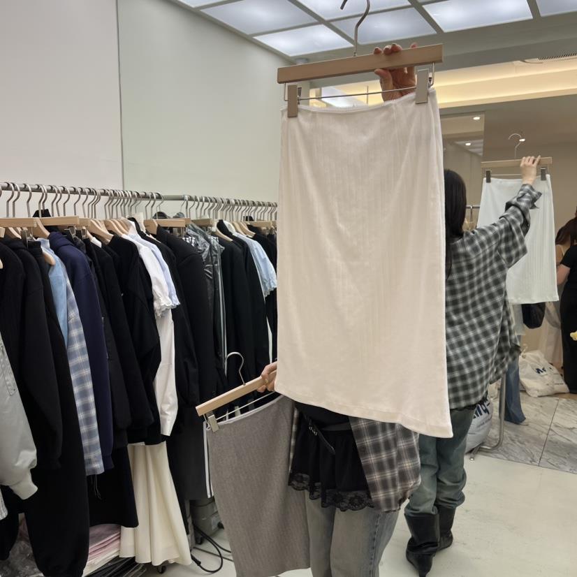 FLAUNT韓國代購女士新款26春夏真品職業推薦半身裙中短裙FLAUNT半身裙/中短裙