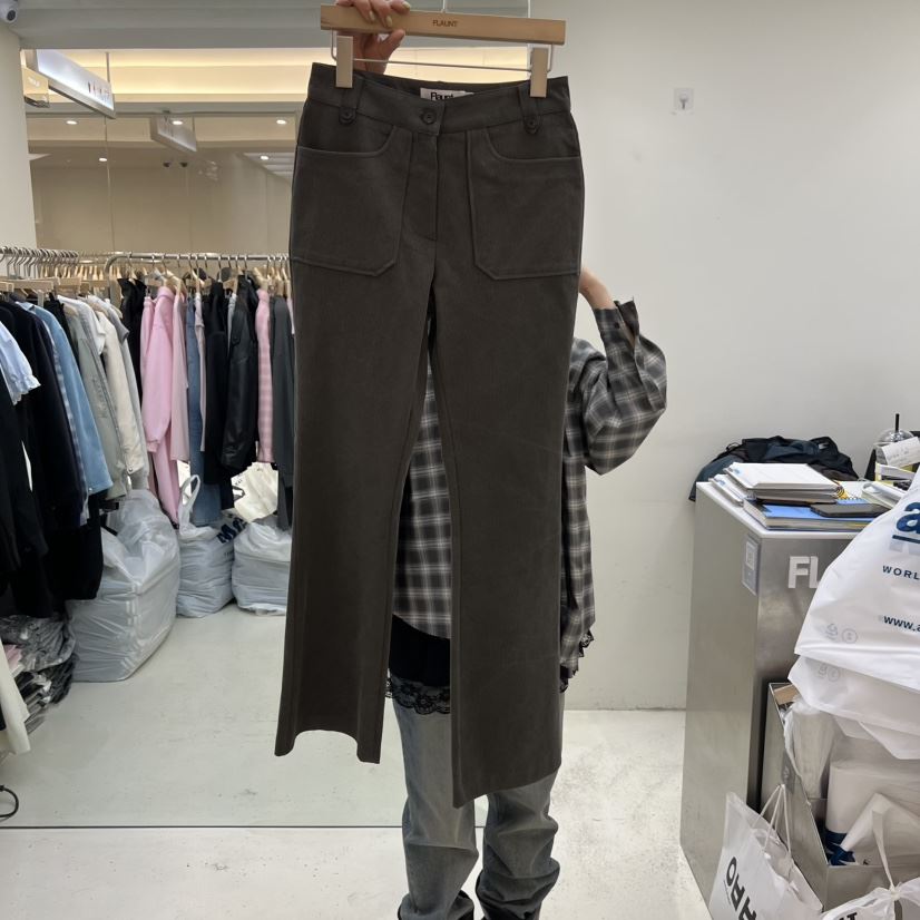 FLAUNT東大門實拍女裝新品時尚休閑熱賣真品推薦人氣休閑褲FLAUNT休閑褲