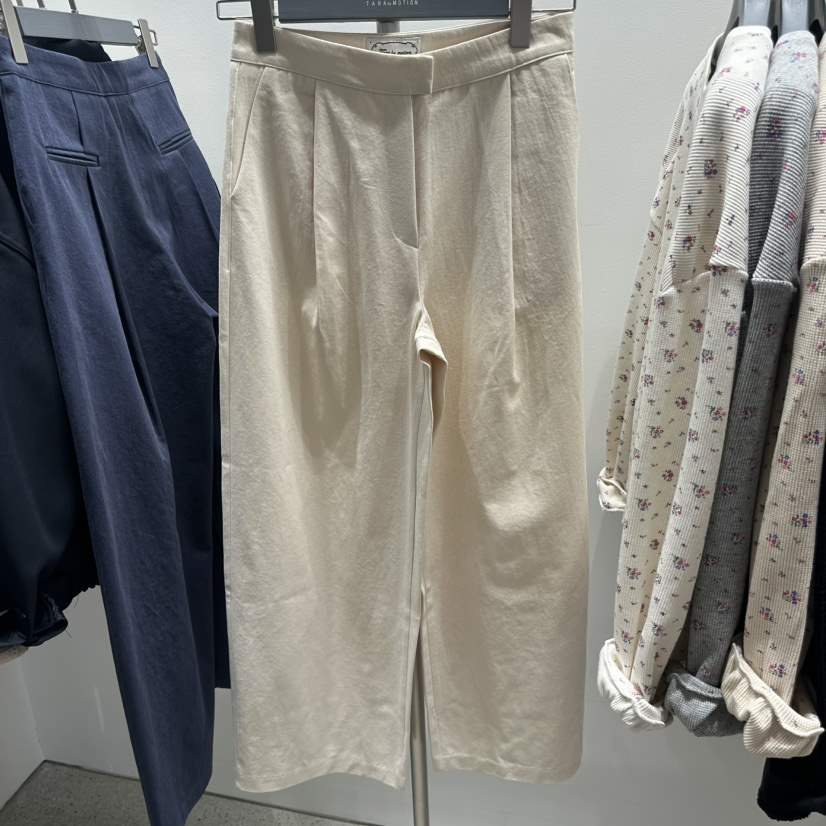 TARABY MOTION東大門直郵女士新款26春夏真品人氣休閑褲棉TARABY MOTION休閑褲