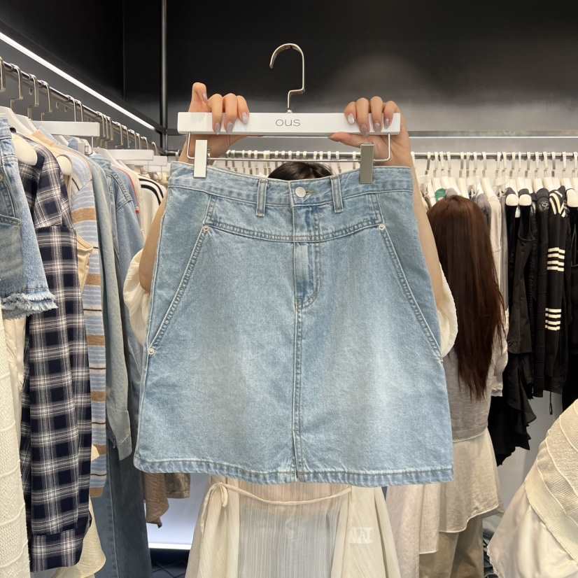 OUS/INCH-L韓國直郵女士新款時尚真品人氣職業休閑短裙OUS/INCH短裙