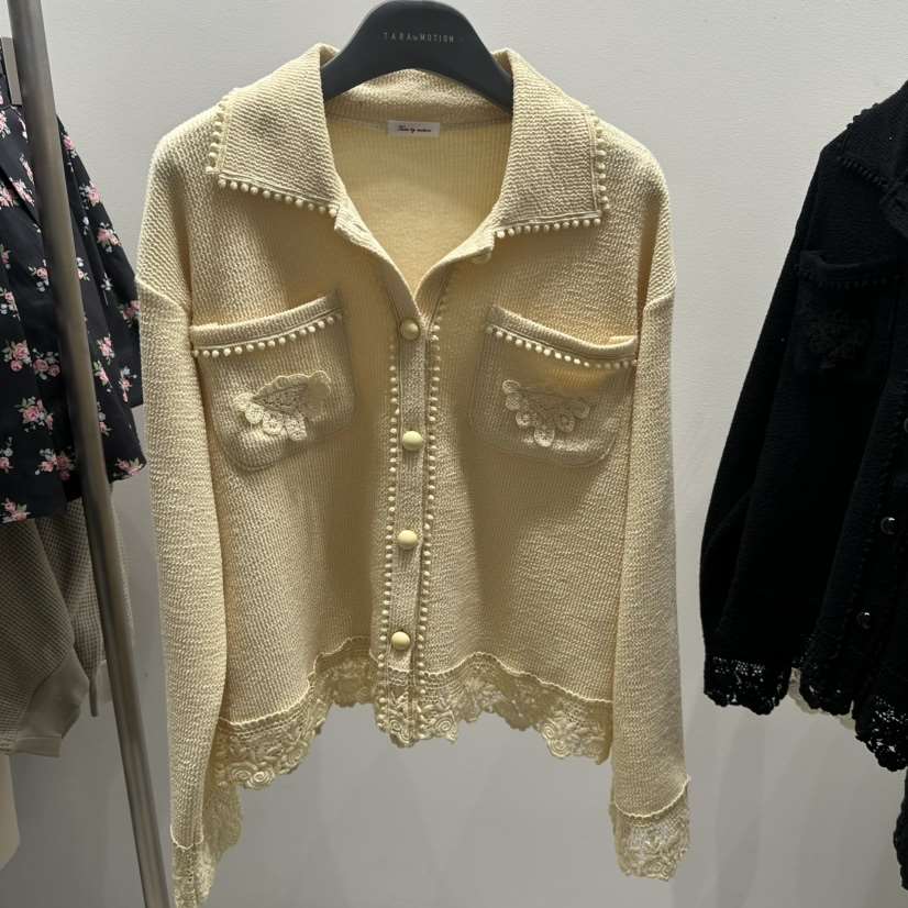 TARABY MOTION東大門實拍女士新品休閑時尚人氣針織衫開衫TARABY MOTION針織衫