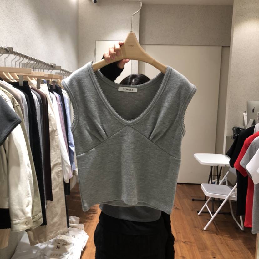 COMELY韓國直郵女裝新品時尚真品熱賣職業吊帶背心不含內搭COMELY吊帶/背心
