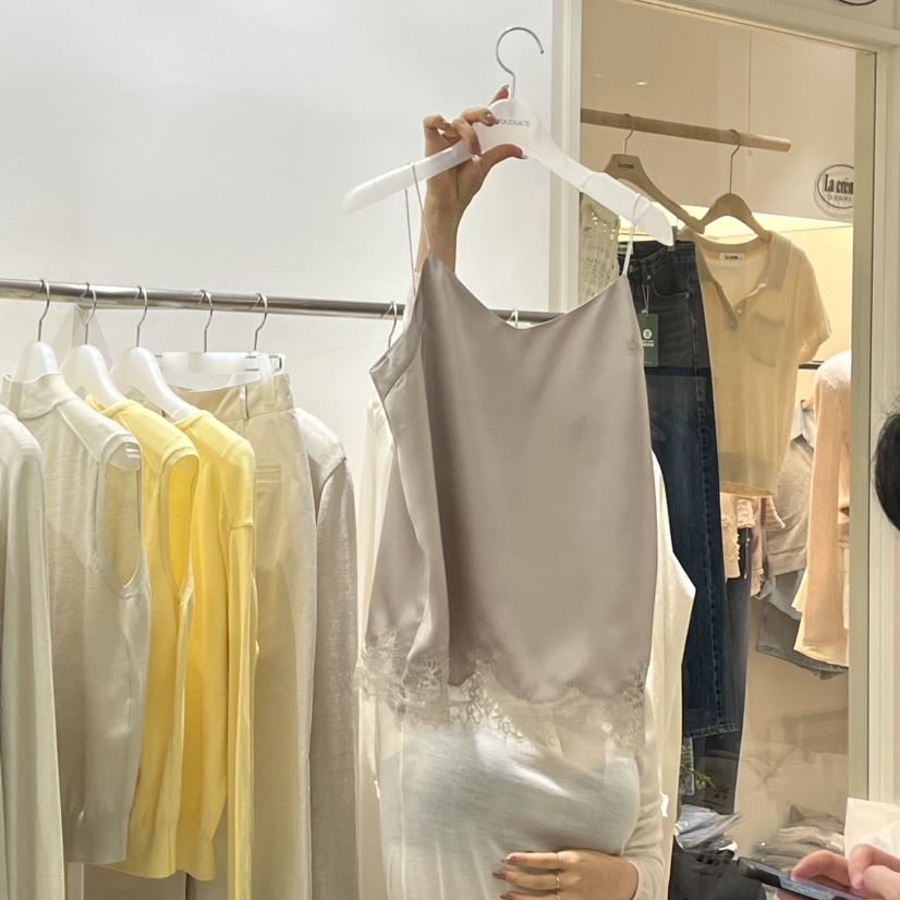 WOOD SAGE東大門實拍女裝新款時尚熱賣人氣26春夏吊帶背心WOOD SAGE吊帶/背心