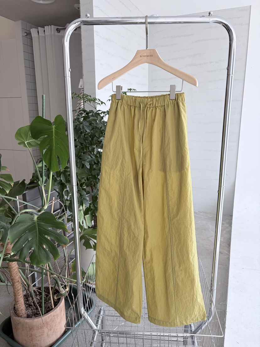 ORDINARYA東大門直郵女士新品26春夏推薦職業真品休閑褲尼龍ROESMMOSS休閑褲