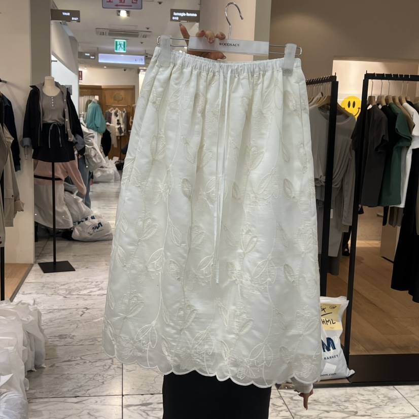 WOOD SAGE韓國直郵女士新品真品職業時尚休閑半身裙中短裙WOOD SAGE半身裙/中短裙