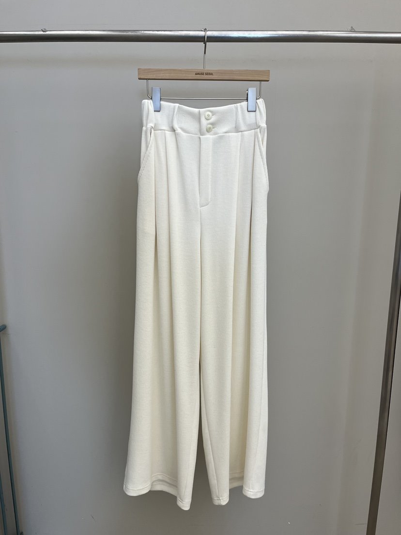 AMUSE SEOUL韓國直郵女裝新品休閑26春夏真品休閑褲紐扣AMUSE SEOUL休閑褲