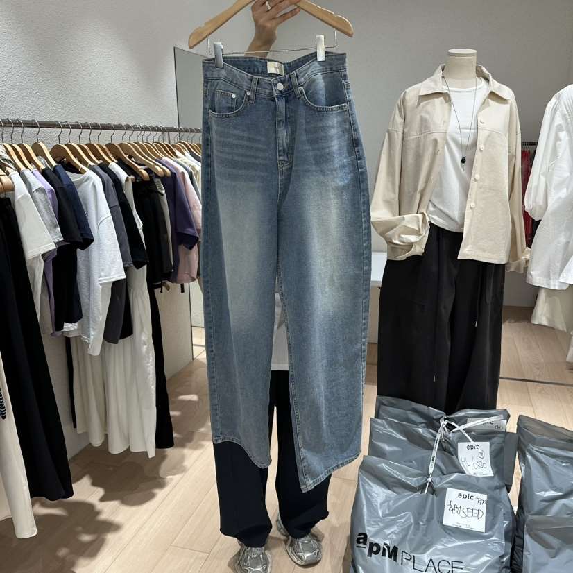 EPIC-S東大門直郵女士新款真品熱賣時尚人氣推薦休閑牛仔褲EPIC-S牛仔褲