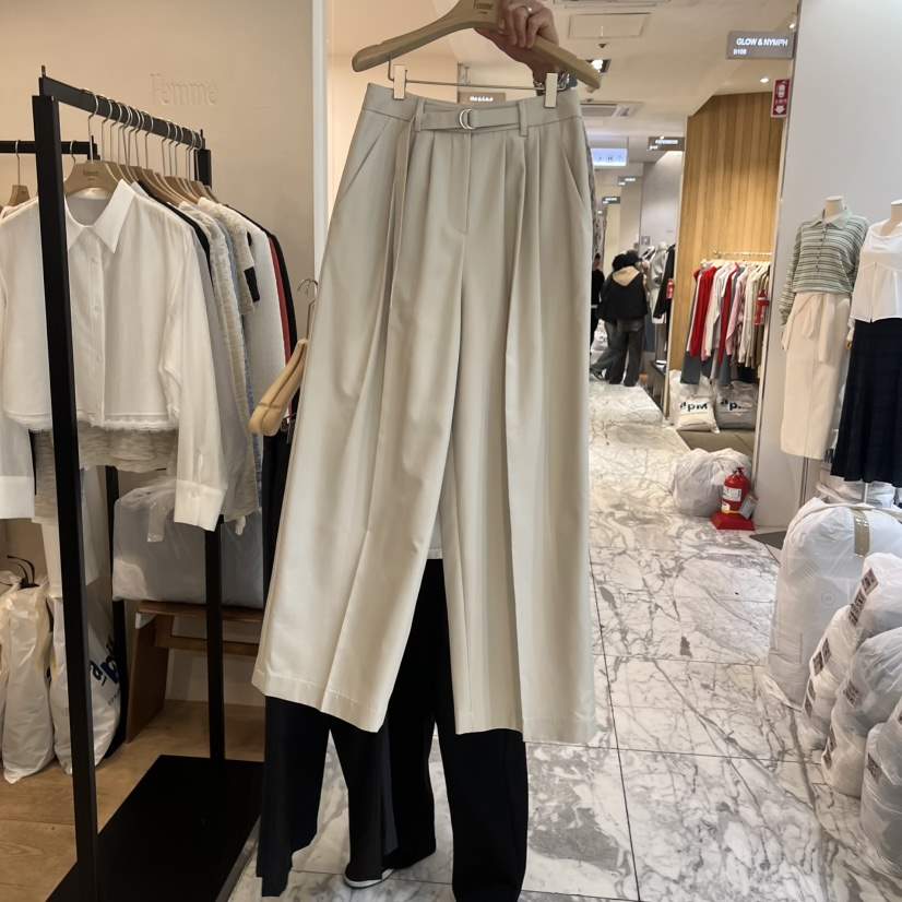 LA MAGIE FEMME韓國代購女裝新款時尚休閑真品職業休閑褲Lamagie Femme休閑褲