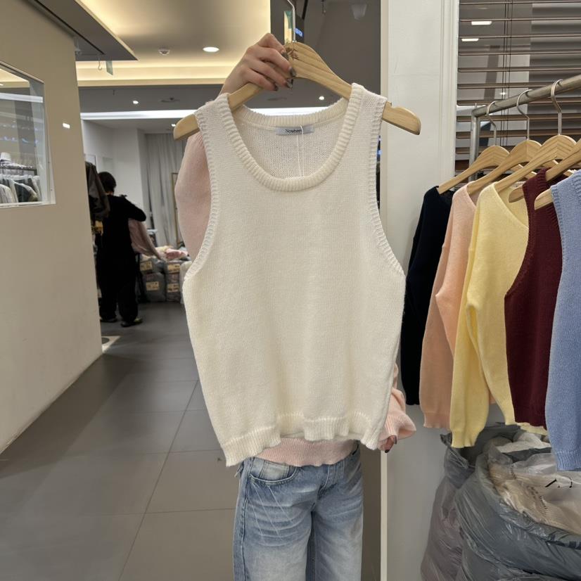 NOWHERE韓國代購女士新品26春夏休閑人氣真品職業吊帶背心NOWHERE吊帶/背心
