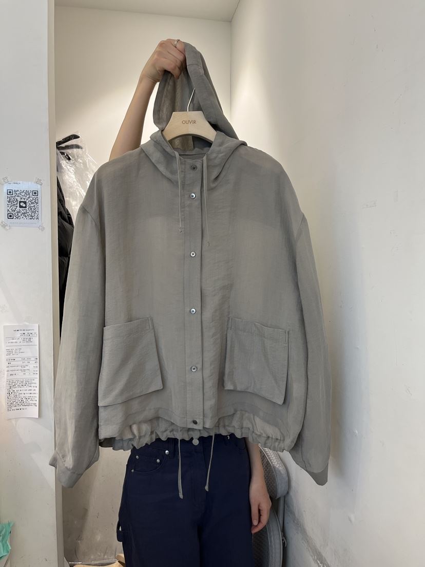 OUVIR韓國直郵女裝新品時尚人氣職業真品休閑推薦夾克連帽O.V.R/OUVIR夾克