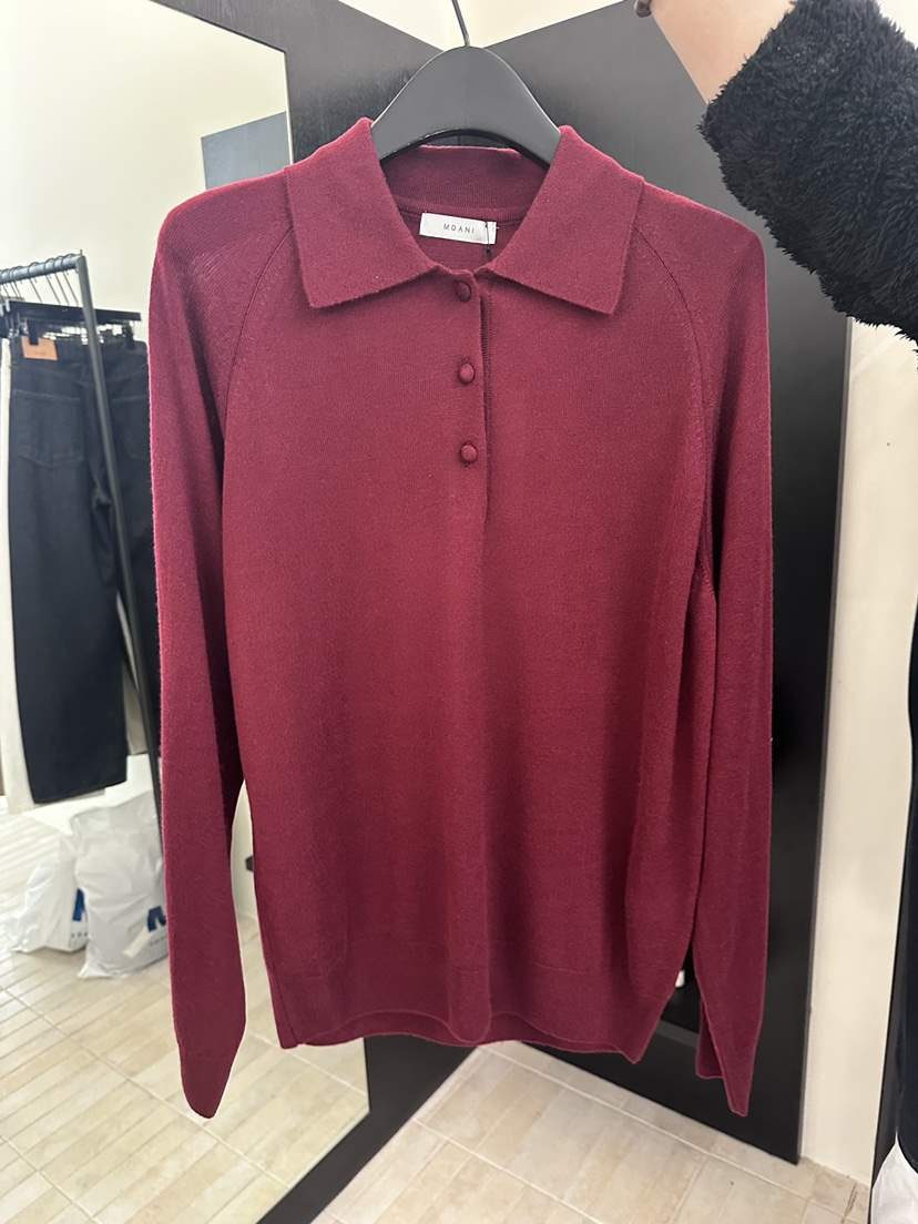 MOANI韓國直郵女裝新品26春夏職業人氣熱賣針織衫真絲開衫MOANI針織衫