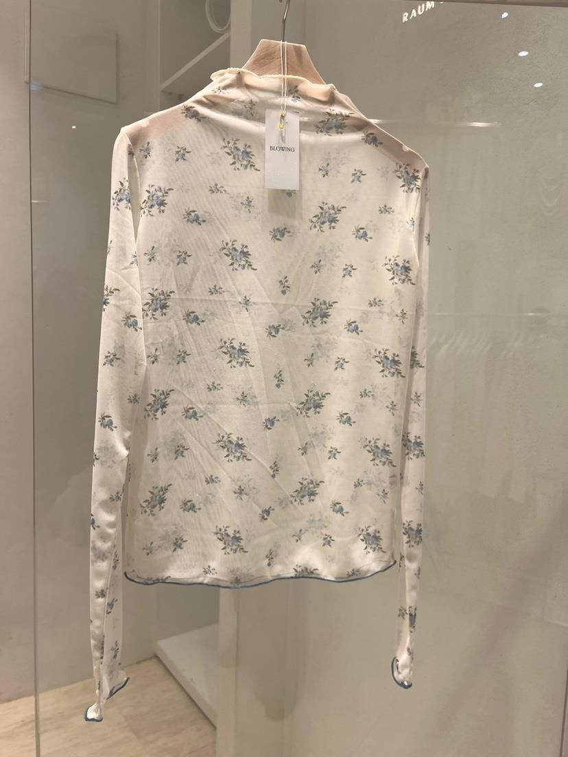 X東大門直郵女士新款真品休閑熱賣26春夏職業推薦長袖T恤BLOWING長袖T恤