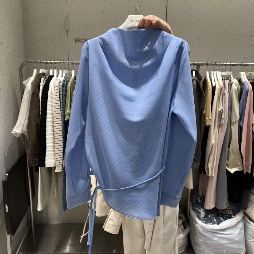 BRONZE韓國直郵女裝新款真品時尚26春夏推薦職業襯衫蕾絲衫BRONZE襯衫/蕾絲衫