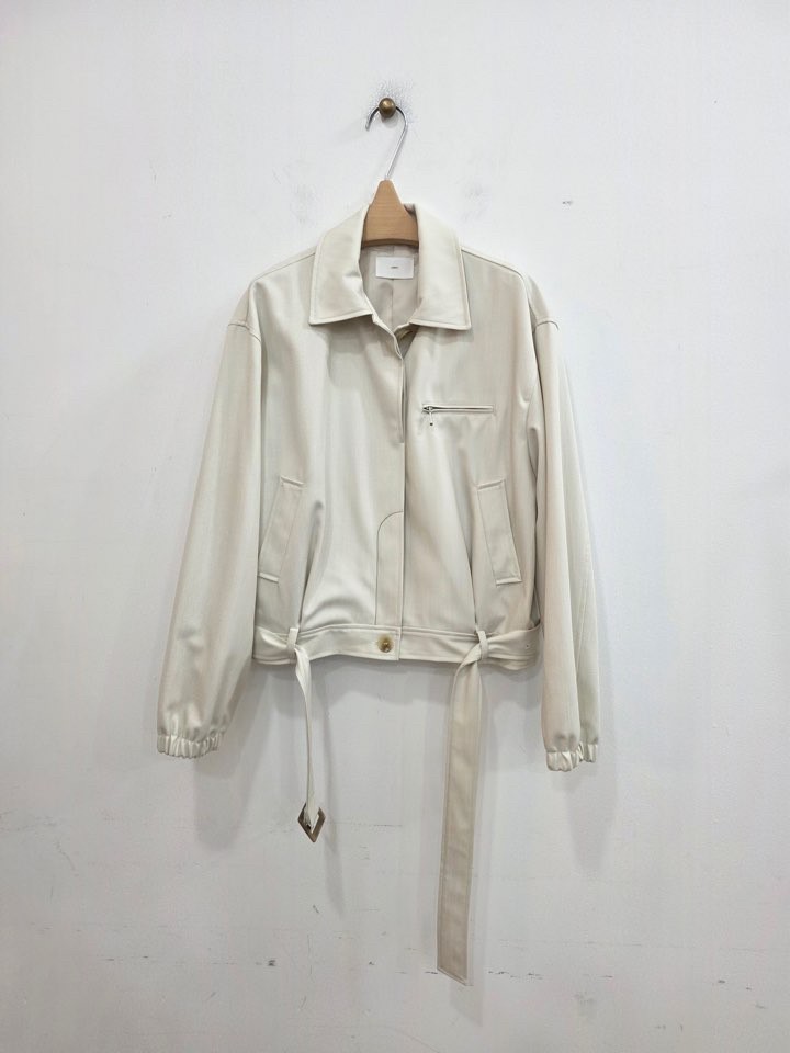 LE MIU東大門實拍女裝新款推薦真品熱賣人氣時尚夾克含腰帶LE_MIU夾克