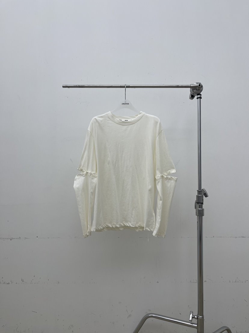 ATMOSPHERE東大門實拍女裝新品職業26春夏推薦熱賣長袖T恤ATMOSPHERE/BLING長袖T恤