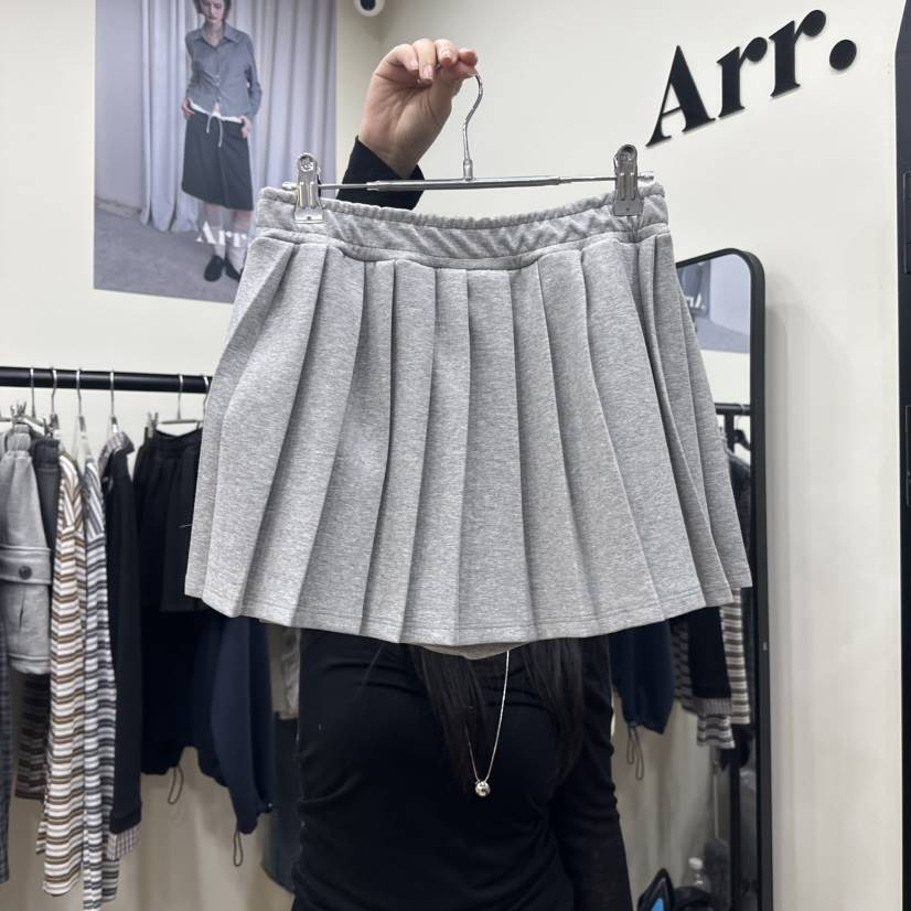 ARR東大門實拍女裝新品時尚真品職業休閑26春夏裙褲百褶褶裙ARR裙褲