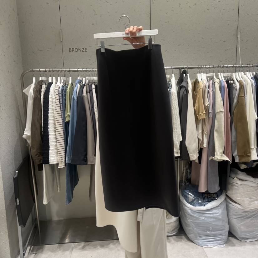 BRONZE東大門代購女士新款休閑26春夏人氣職業熱賣推薦長裙BRONZE長裙