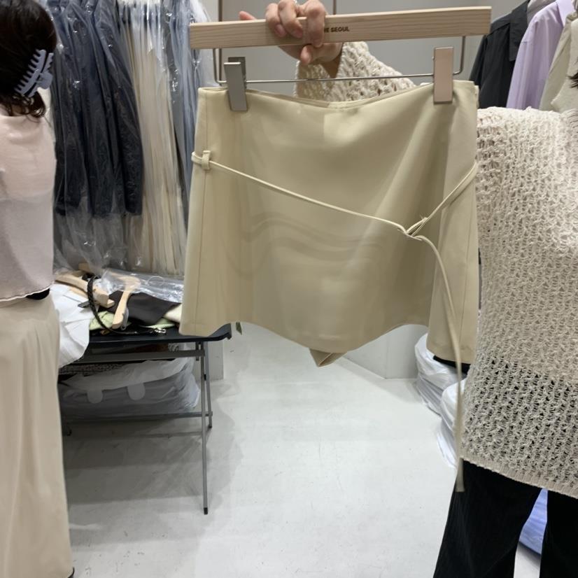 FRE東大門直郵女裝新品職業休閑真品人氣26春夏裙褲含腰繩FRE裙褲