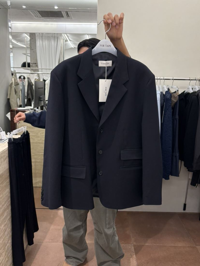 FOR TAPE韓國直郵女士新品時尚推薦人氣休閑26春夏夾克雙口袋FOR TAPE夾克