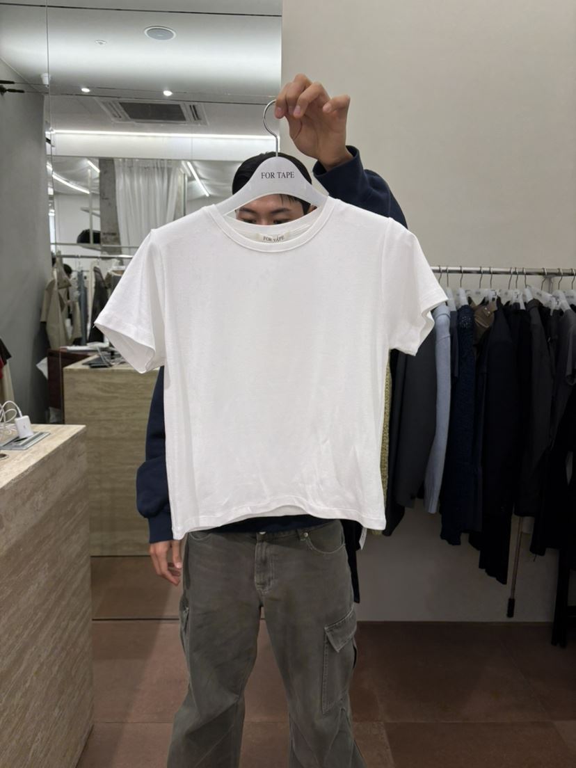 FOR TAPE東大門代購女裝新品人氣真品職業26春夏T恤水洗修身FOR TAPET恤