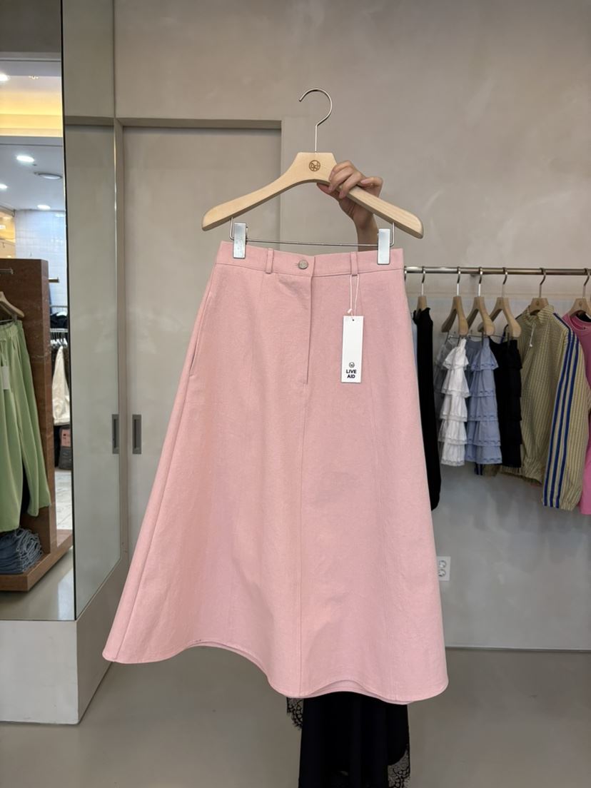 LIVE AID-P東大門直郵女士新款熱賣真品時尚職業推薦長裙LIVE AID-P長裙