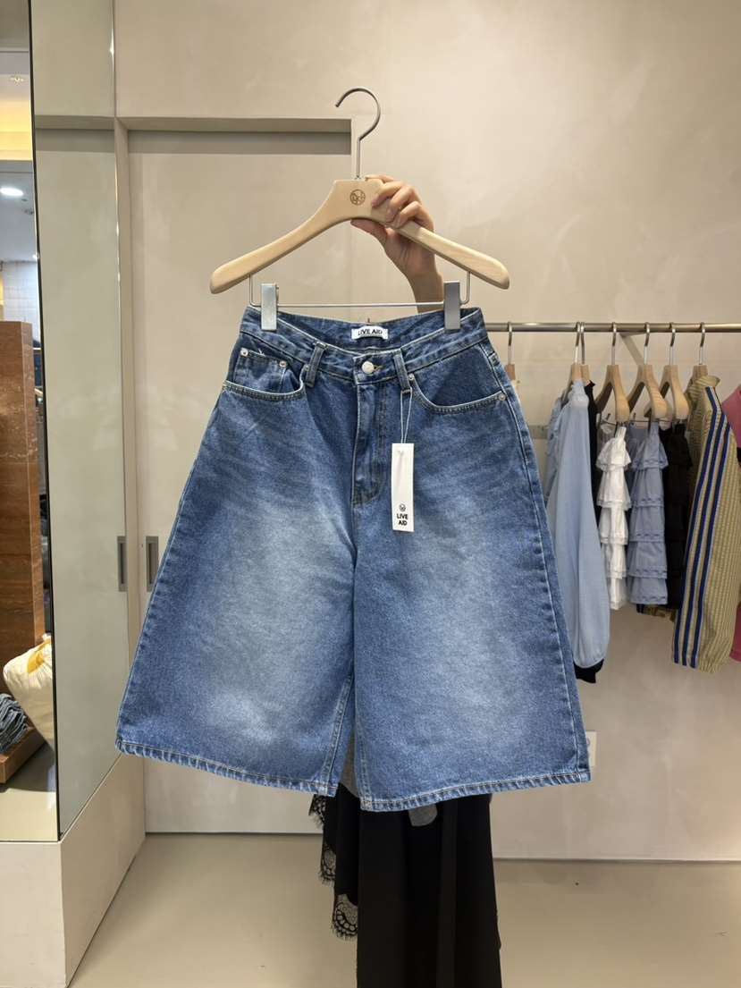 LIVE AID-P韓國代購女士新品熱賣時尚職業26春夏休閑短褲LIVE AID-P短褲