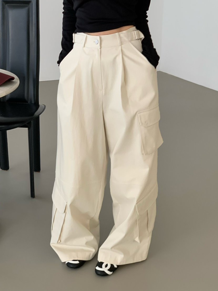 REVE CITE-L東大門代購女裝新款26春夏推薦休閑褲工裝褲REVE CITE-L休閑褲