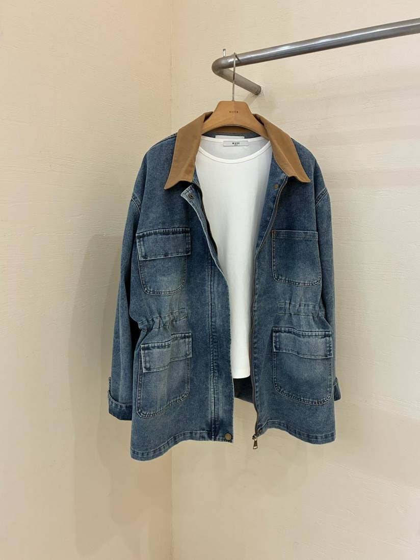 MUSE-P東大門代購女裝新款休閑時尚人氣真品夾克不含內搭MUSE-P夾克