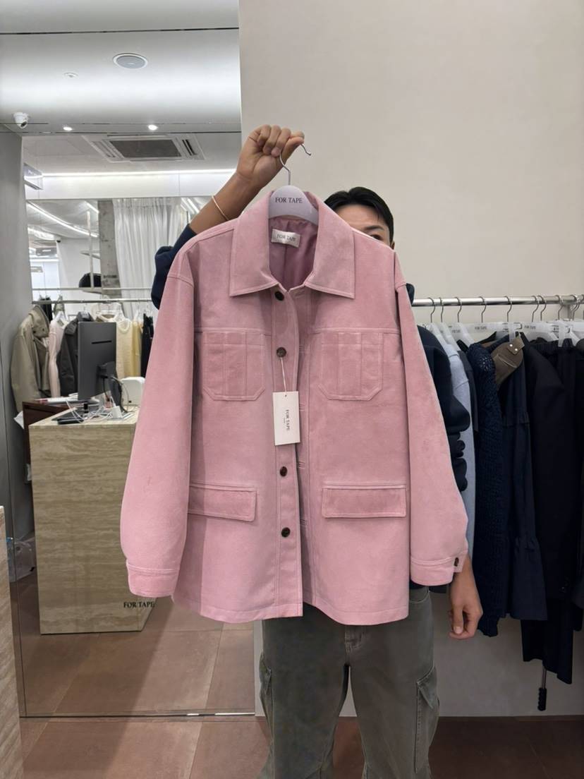 FOR TAPE東大門實拍女士新品26春夏休閑推薦真品夾克豬皮FOR TAPE夾克