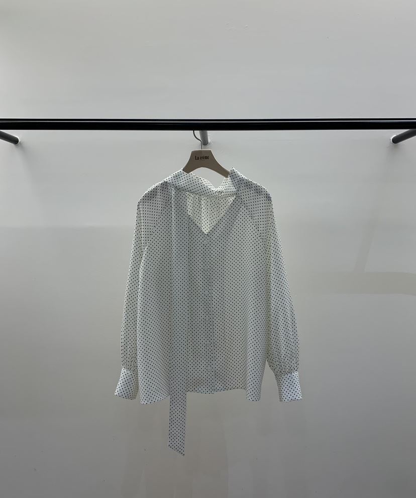 LA CREME東大門直郵女士新品熱賣職業真品休閑襯衫蕾絲衫LA CREME襯衫/蕾絲衫