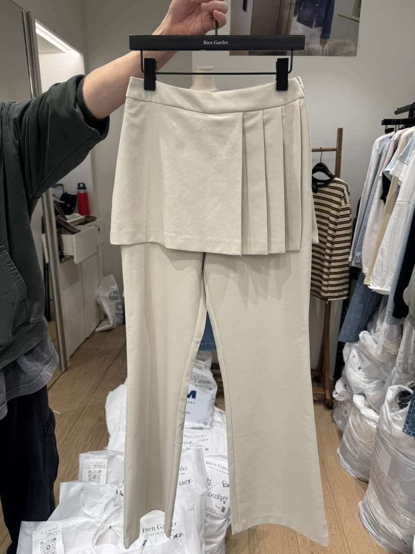 BIEN GARDER東大門實拍女裝新品職業熱賣推薦26春夏休閑褲BIEN GARDER休閑褲