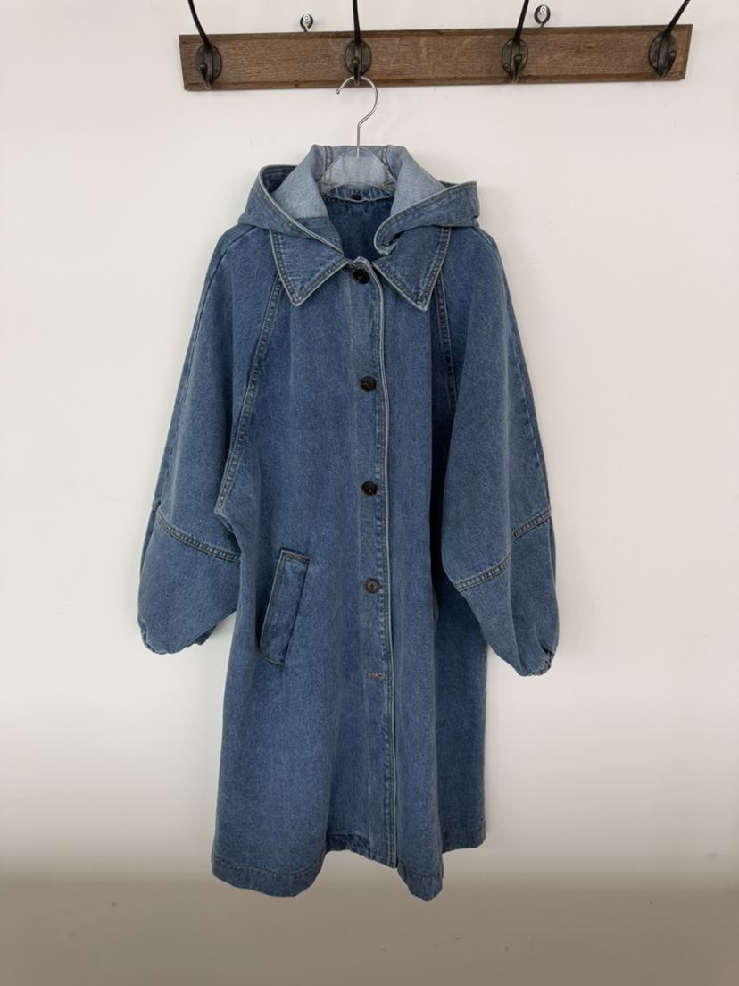 CAMEL-P東大門代購女裝新款26春夏長款風衣連帽衫Came_l 家長款風衣