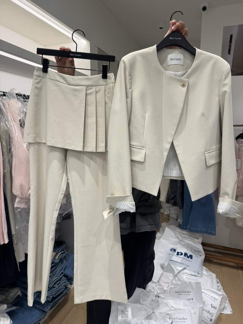 BIEN GARDER韓國代購女士新款休閑26春夏時尚熱賣推薦套裝BIEN GARDER套裝
