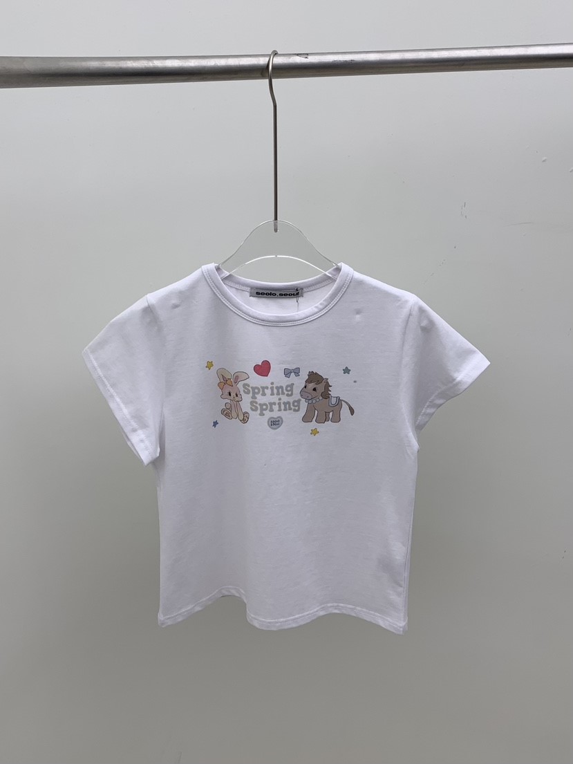 SEOLO韓國東大門代購女士新款26春夏推薦熱賣休閑時尚T恤Seolo seoulT恤