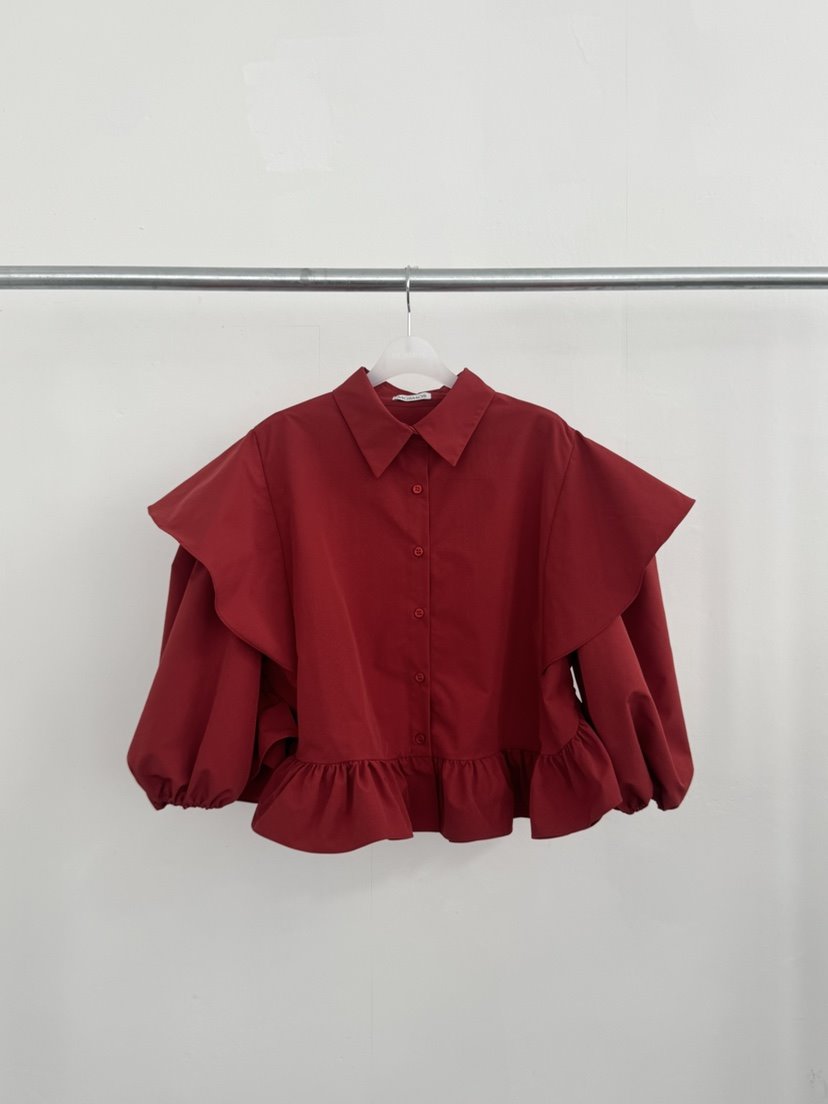 MOSMOS韓國直郵實拍女裝新款熱賣時尚人氣休閑襯衫蕾絲衫MOSMOS襯衫/蕾絲衫