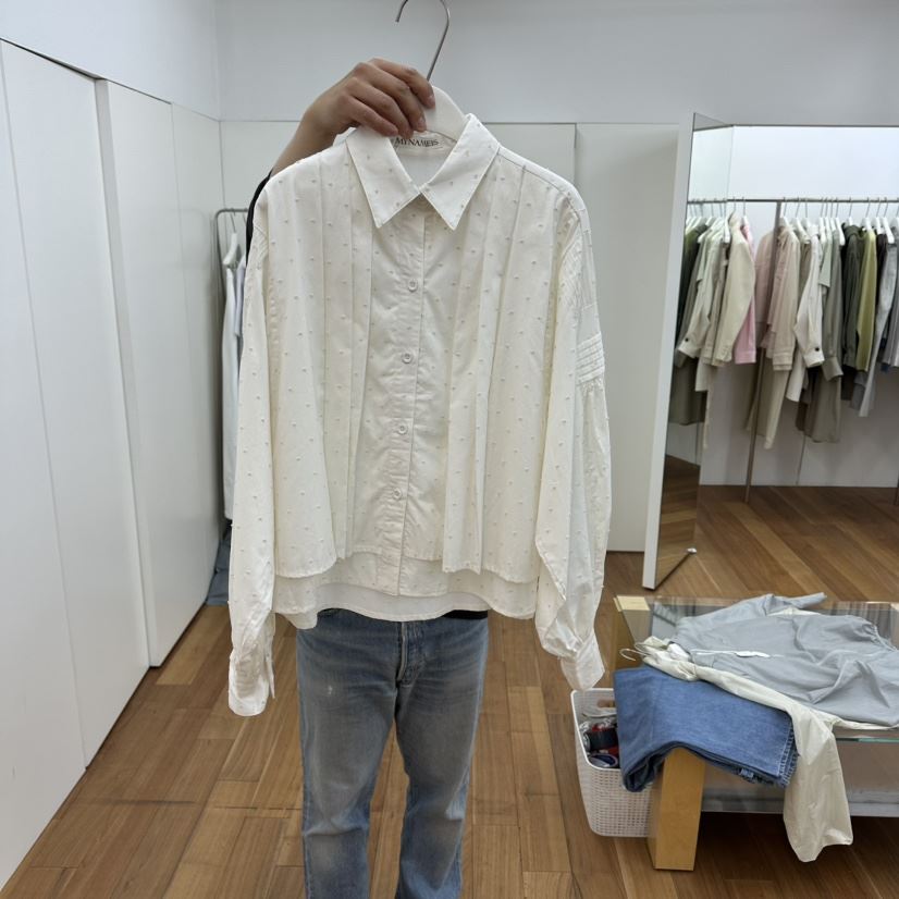 MYNAMEIS/AIME HOPE MAKE韓國代購女士新品推薦襯衫蕾絲衫MYNAMEIS/AIME HOPE MAKE襯衫/蕾絲衫