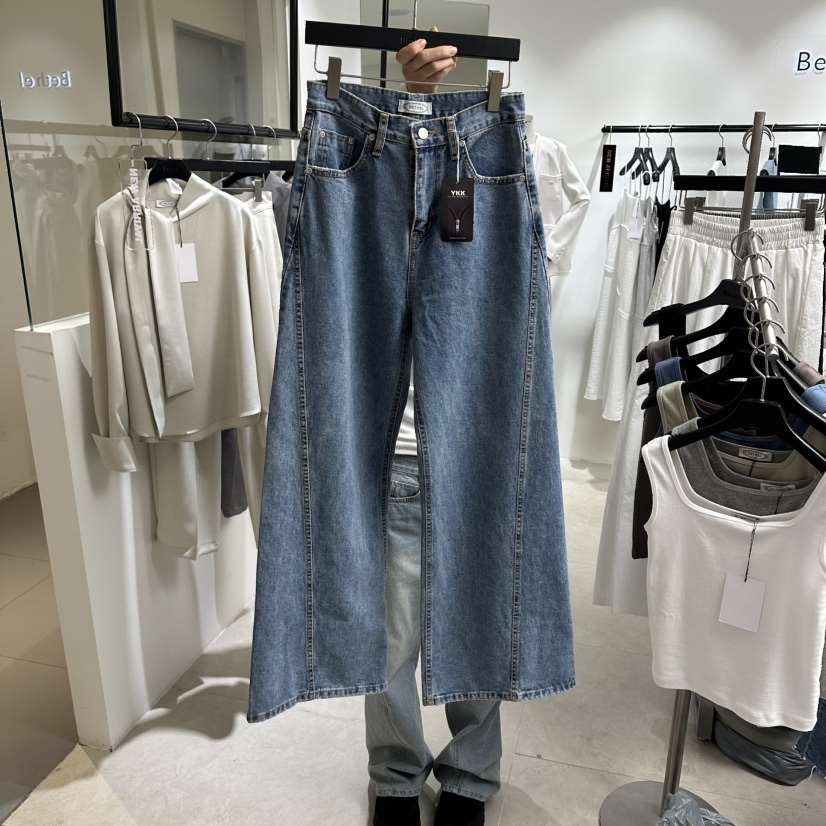 BETHEL韓國直郵實拍女士新品時尚26春夏推薦人氣熱賣牛仔褲BETHEL牛仔褲
