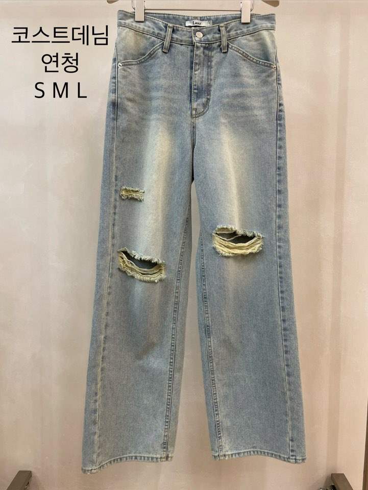 LAKE-A/KONI韓國東大門直郵女士新品職業人氣26春夏牛仔褲LAKE-A/KONI牛仔褲