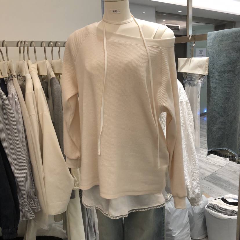 SALONDEMAG韓國代購女裝新款時尚26春夏推薦熱賣人氣長袖T恤SALONDEMAG長袖T恤