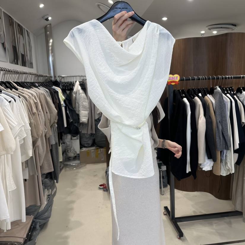 LE EDITION/LEBOENE韓國直郵實拍女士新款休閑吊帶背心含腰繩LE EDITION/LEBOENE吊帶/背心