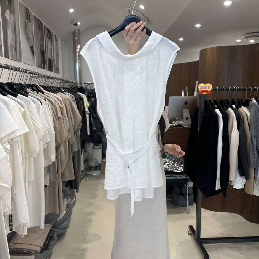 LE EDITION/LEBOENE韓國直郵實拍女士新品人氣吊帶背心含腰繩LE EDITION/LEBOENE吊帶/背心