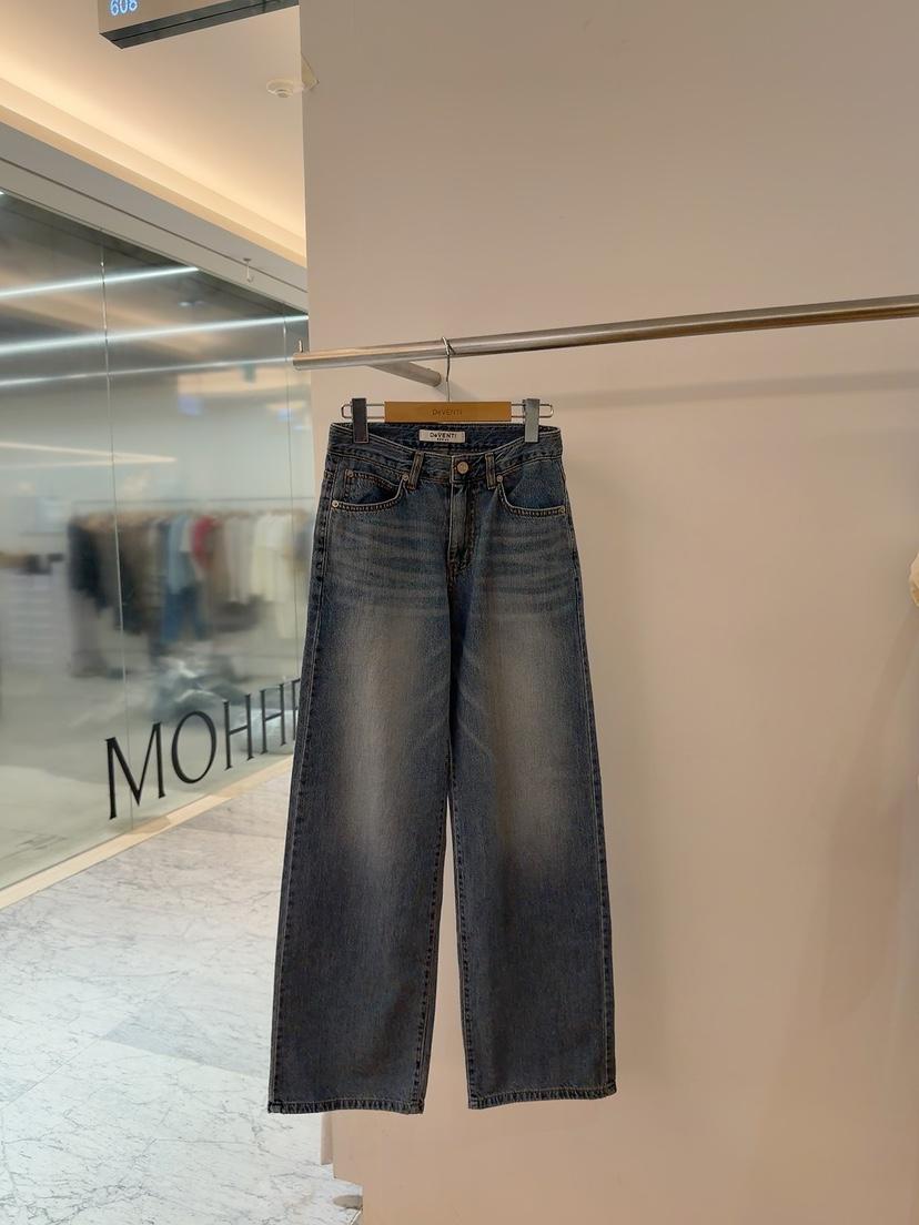 DE VENTI韓國東大門代購女士新款休閑26春夏職業人氣牛仔褲DE VENTI牛仔褲