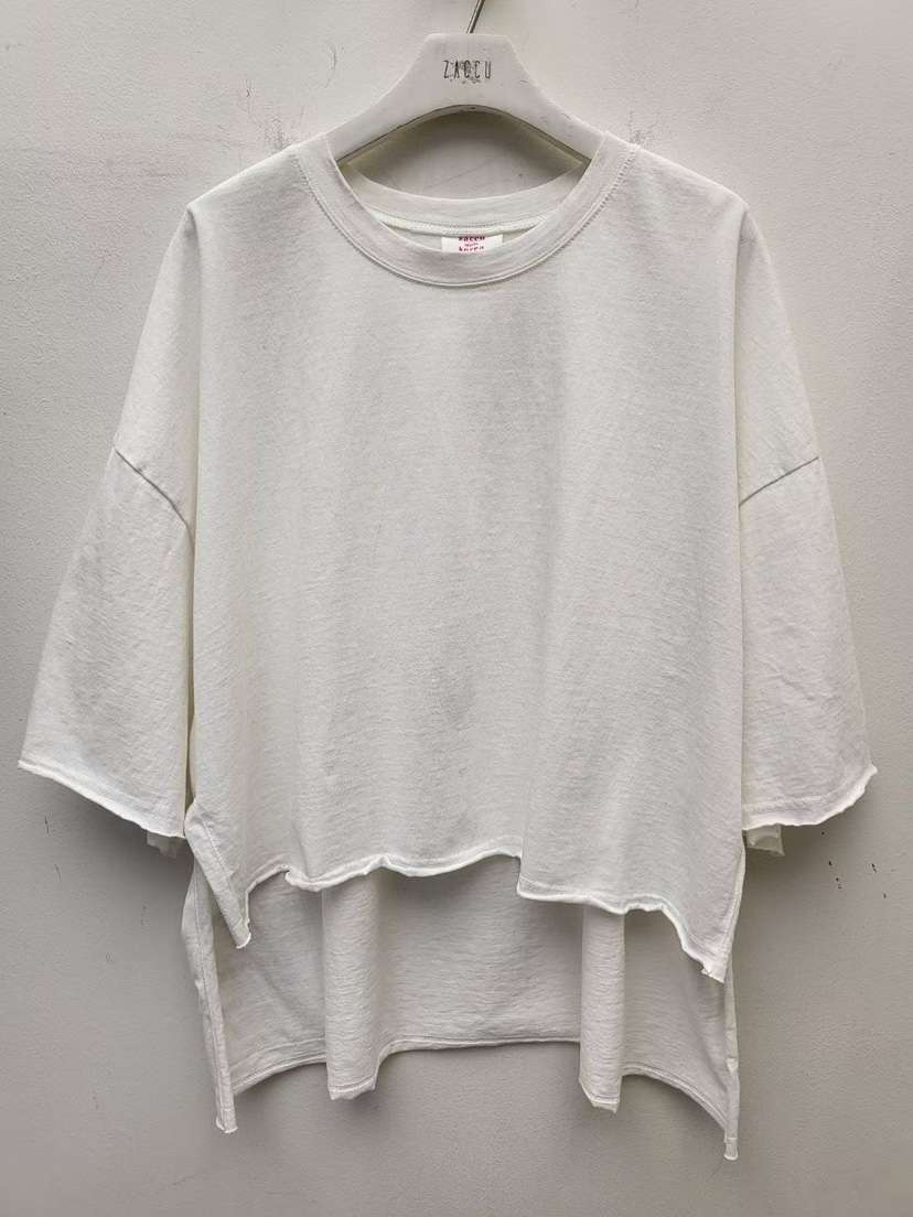 ZACCU韓國代購女裝新款26春夏推薦時尚職業熱賣休閑人氣T恤ZACCUT恤