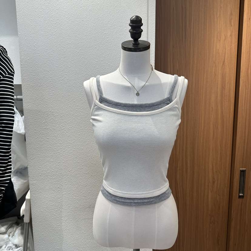 ON THE MODE韓國東大門直郵女士新品人氣時尚吊帶背心雙面ON THE MODE吊帶/背心