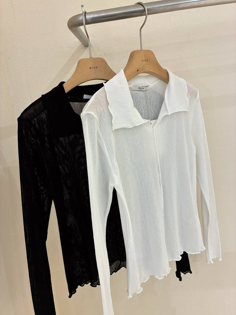 MUSE-P韓國代購女士新品職業休閑熱賣推薦時尚26春夏長袖T恤MUSE-P長袖T恤