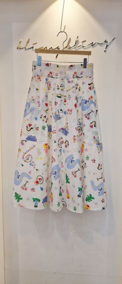 BLING BLING-S/RICO韓國代購女士新品熱賣推薦休閑長裙BLING BLING-S/RICO長裙