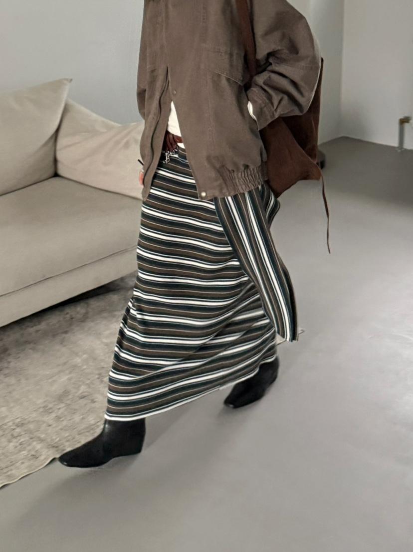 JADEMARKET韓國直郵實拍女士新品休閑熱賣26春夏時尚長裙JADE MARKET長裙