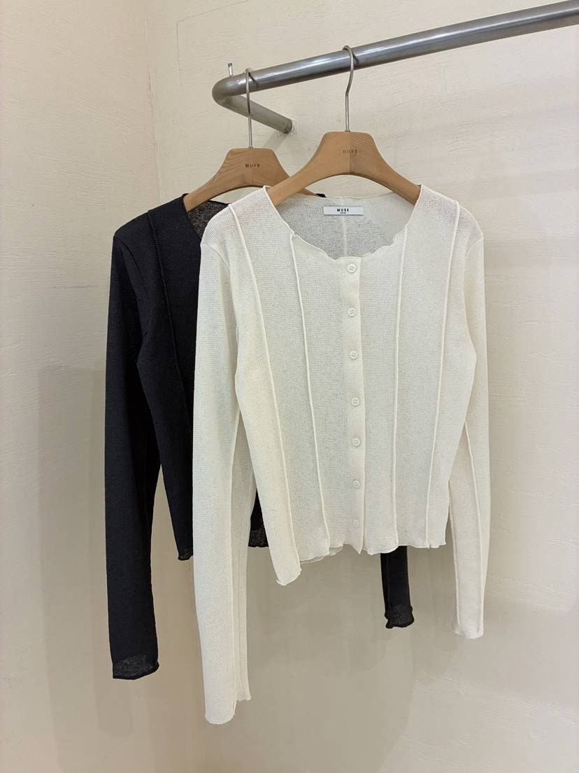 MUSE-P韓國東大門代購女裝新品人氣職業26春夏時尚針織衫MUSE-P針織衫